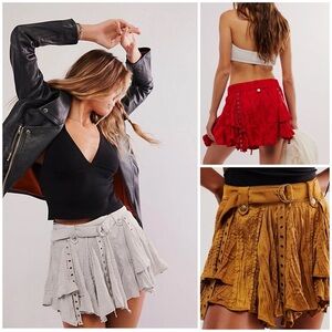 𝓯𝓹 Free People ~ Rue Mini Skirt
